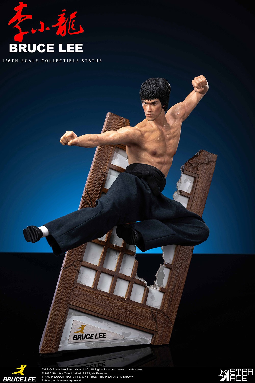 Bruce Lee Bruce Lee (Flying-Kick) Statues  (Prototype Shown) View 16