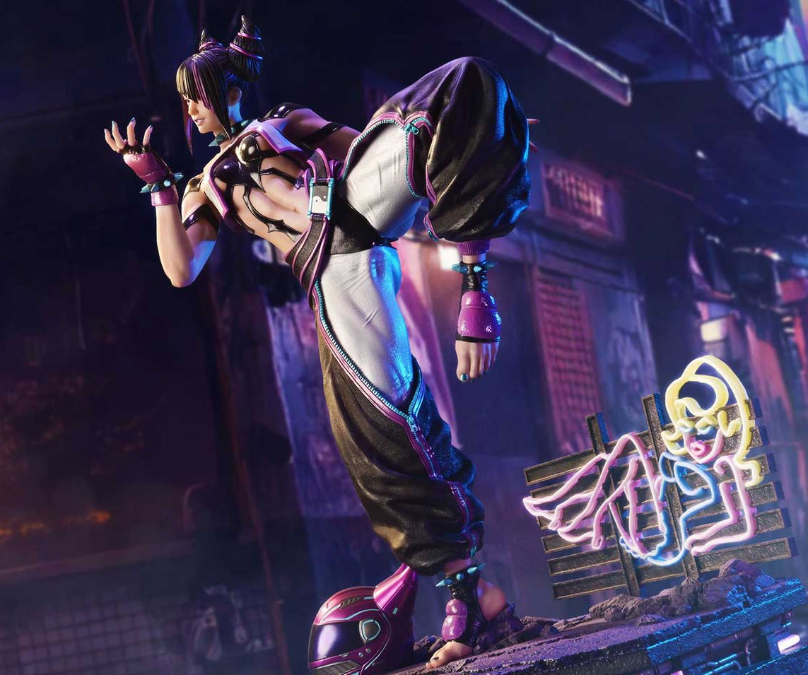 Street Fighter Juri Quarter Scale Statue  (Prototype Shown) View 3