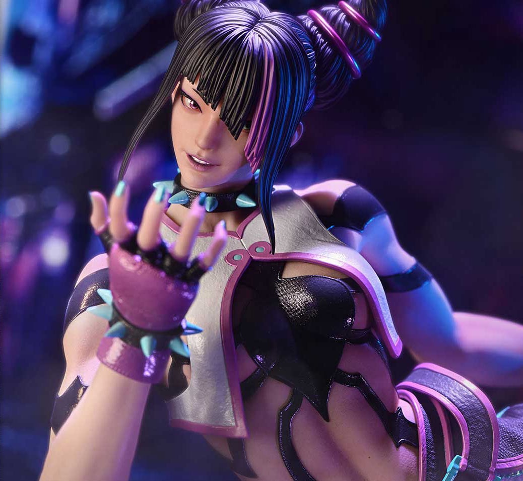 Street Fighter Juri Quarter Scale Statue  (Prototype Shown) View 4