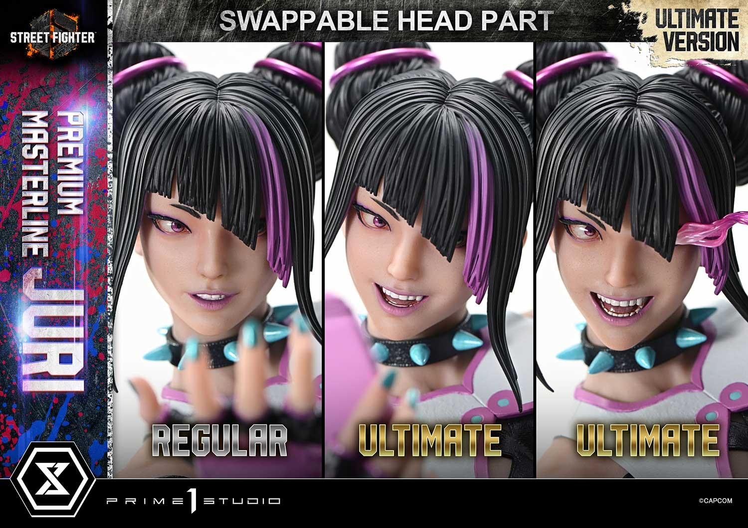 Street Fighter Juri (Ultimate Version) Quarter Scale Statue  (Prototype Shown) View 6