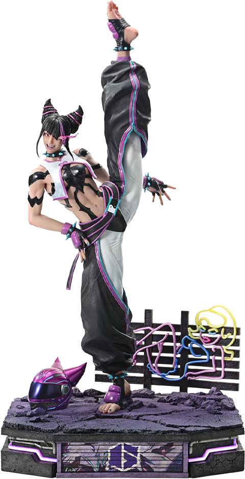 Street Fighter Juri (Ultimate Version) Quarter Scale Statue  (Prototype Shown) View 24