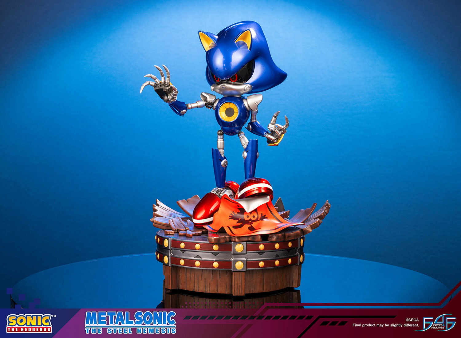 Sonic the Hedgehog Metal Sonic Statues  (Prototype Shown) View 7