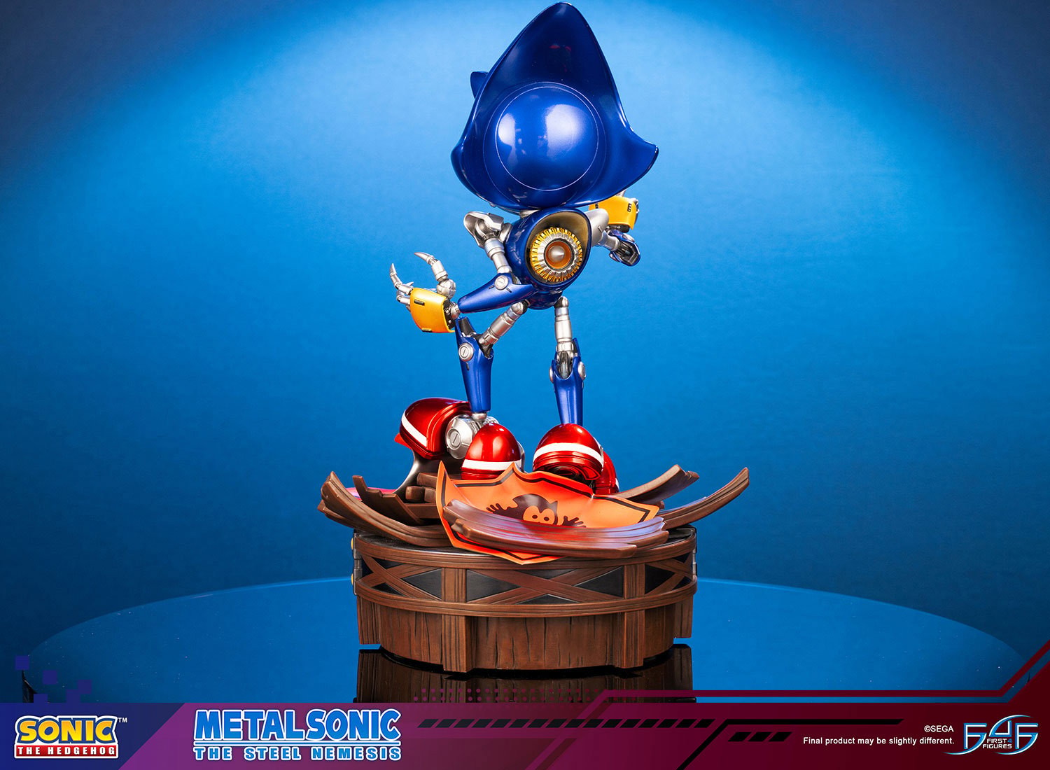 Sonic the Hedgehog Metal Sonic Statues  (Prototype Shown) View 9