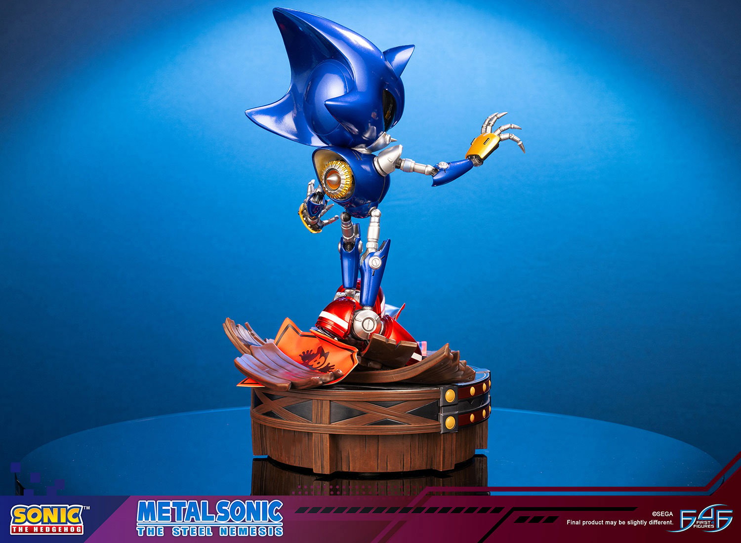 Sonic the Hedgehog Metal Sonic Statues  (Prototype Shown) View 10