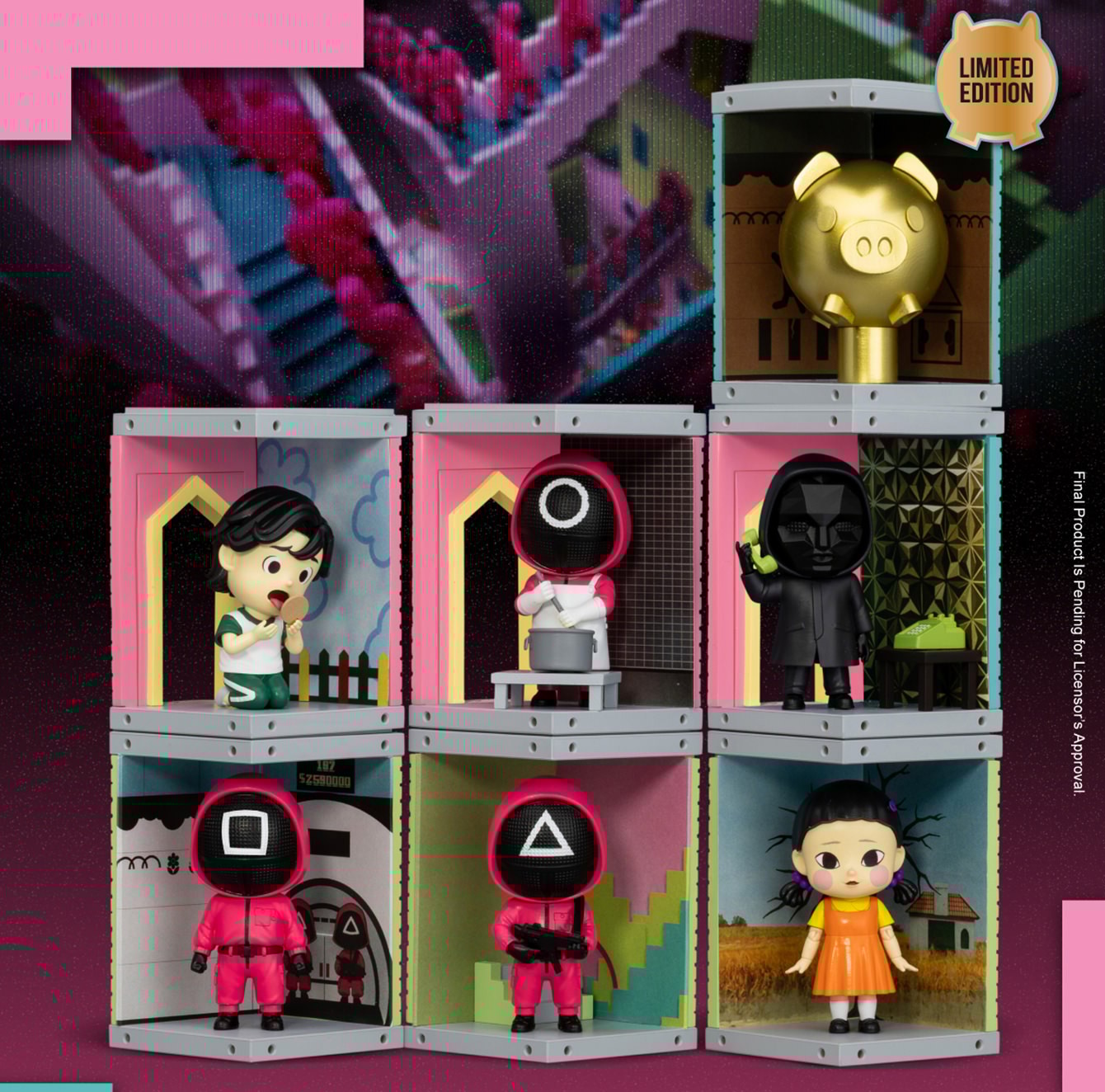 Squid Game Series Mini Egg Attack Blind Box Set by Beast Kingdom