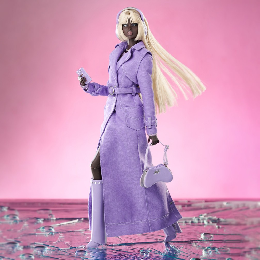 The NU. Face® Collection: AudioVisual Holographic - Novae™ Collectible Doll  (Prototype Shown) View 3