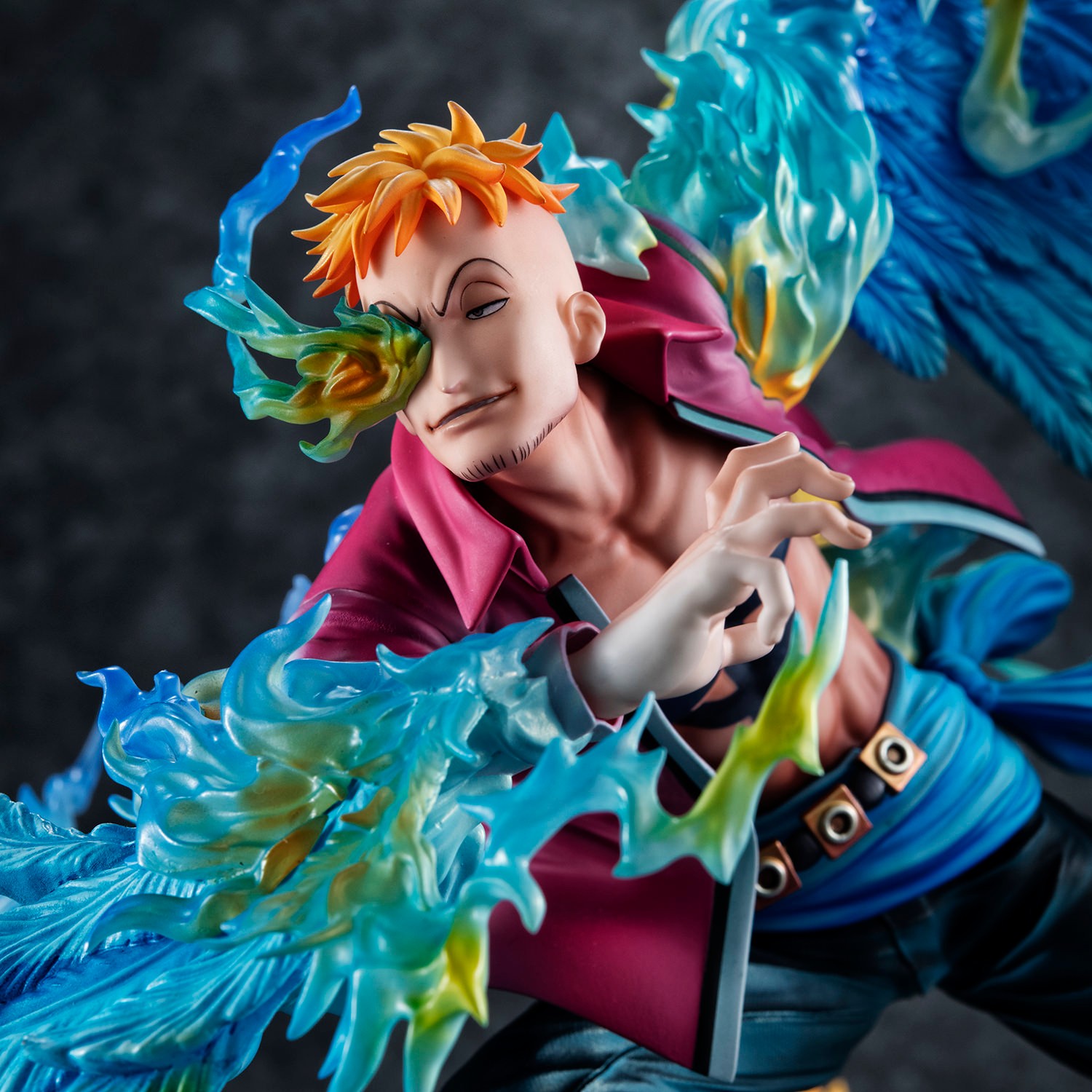 One Piece Marco the Phoenix (Leader of the 1st Group of Whitebeard Pirates Version) Collectible Figure  (Prototype Shown) View 4