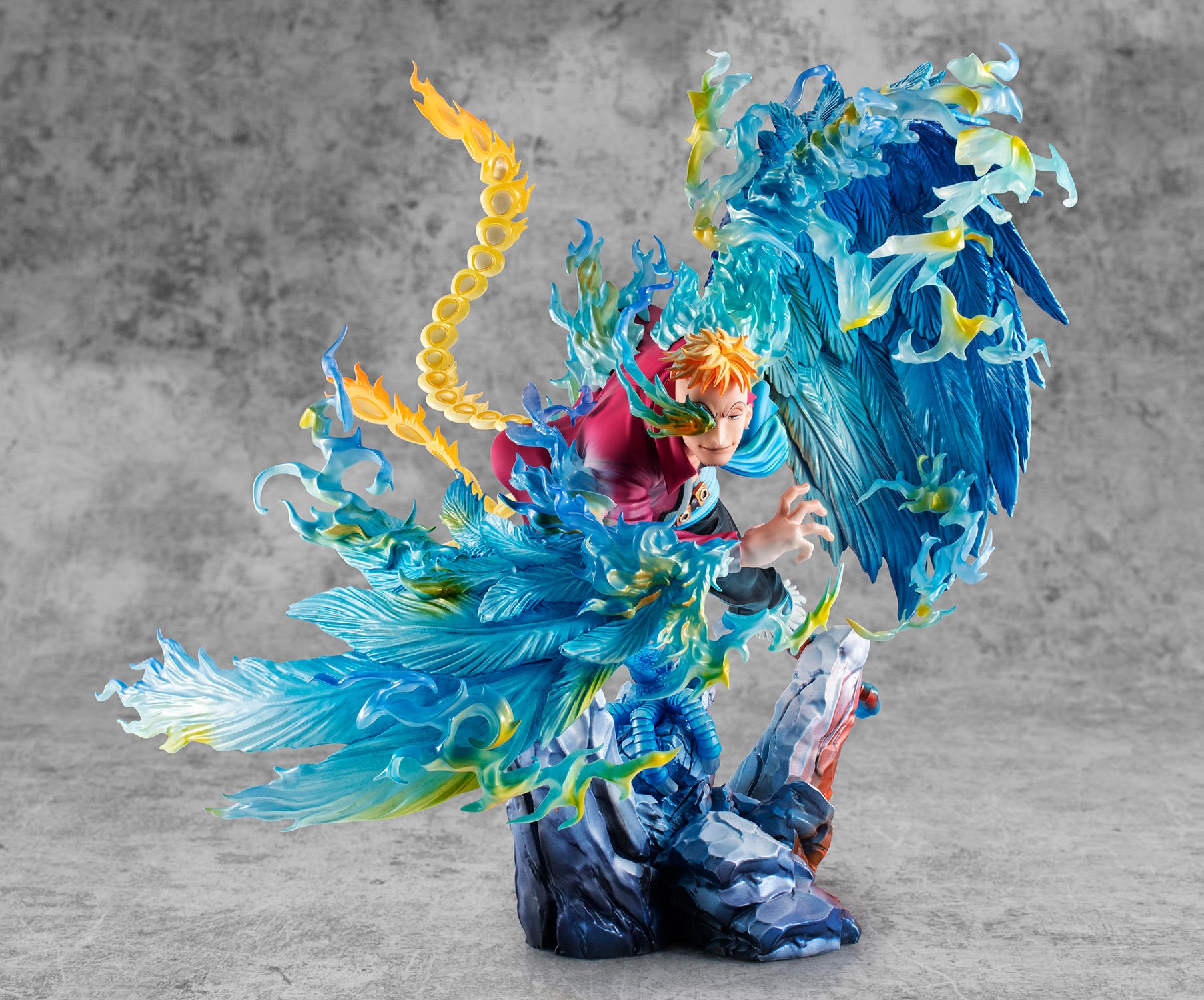 One Piece Marco the Phoenix (Leader of the 1st Group of Whitebeard Pirates Version) Collectible Figure  (Prototype Shown) View 9