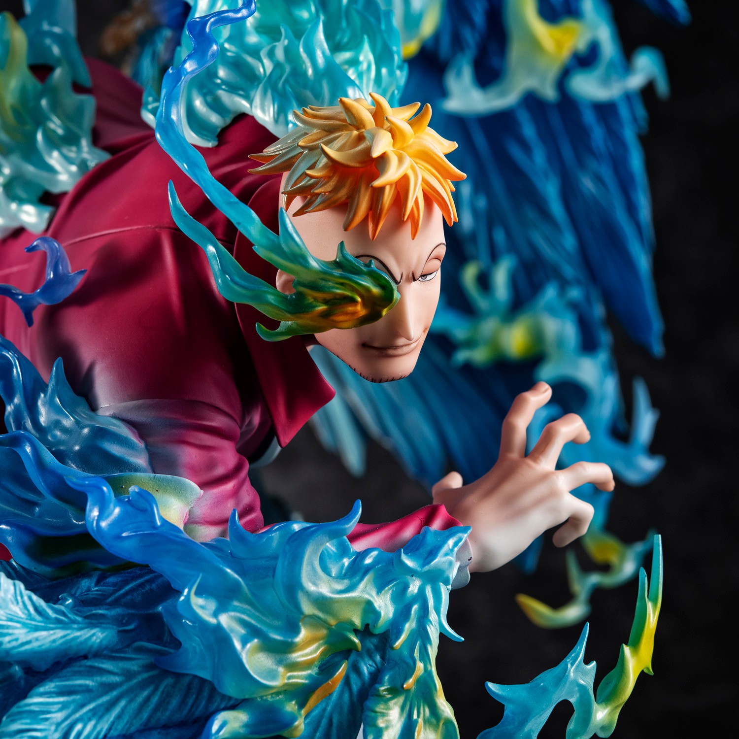 One Piece Marco the Phoenix (Leader of the 1st Group of Whitebeard Pirates Version) Collectible Figure  (Prototype Shown) View 17