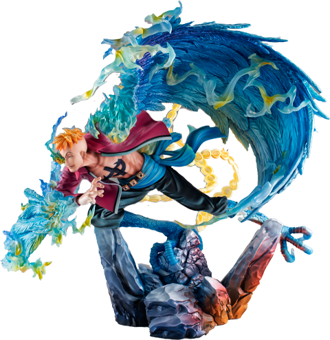 One Piece Marco the Phoenix (Leader of the 1st Group of Whitebeard Pirates Version) Collectible Figure  (Prototype Shown) View 22
