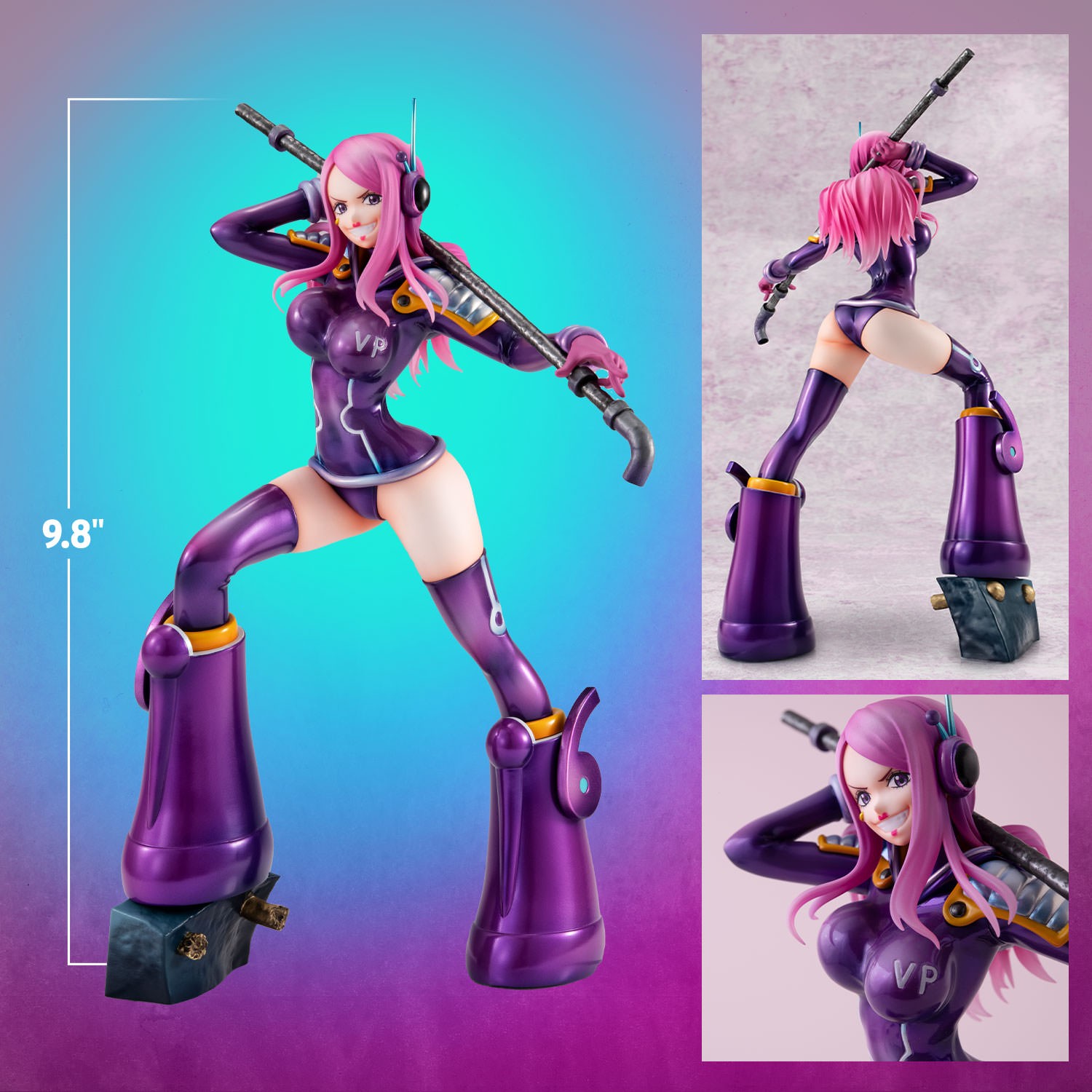 One Piece Jewelry Bonney (Evolutionary History Version) Collectible Figure  (Prototype Shown) View 2