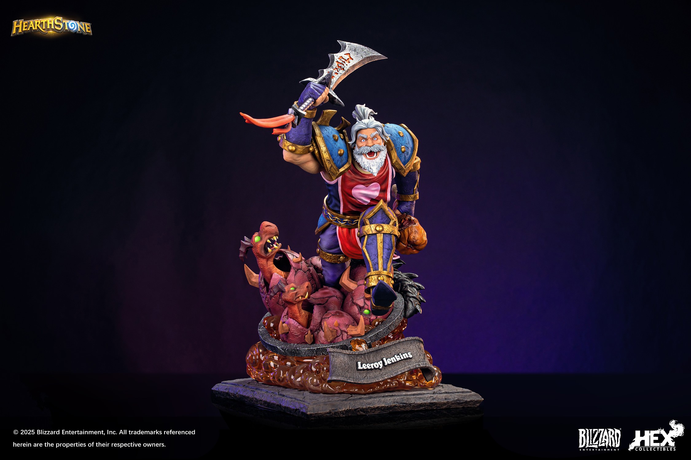 Warcraft Leeroy Jenkins Statues  (Prototype Shown) View 8