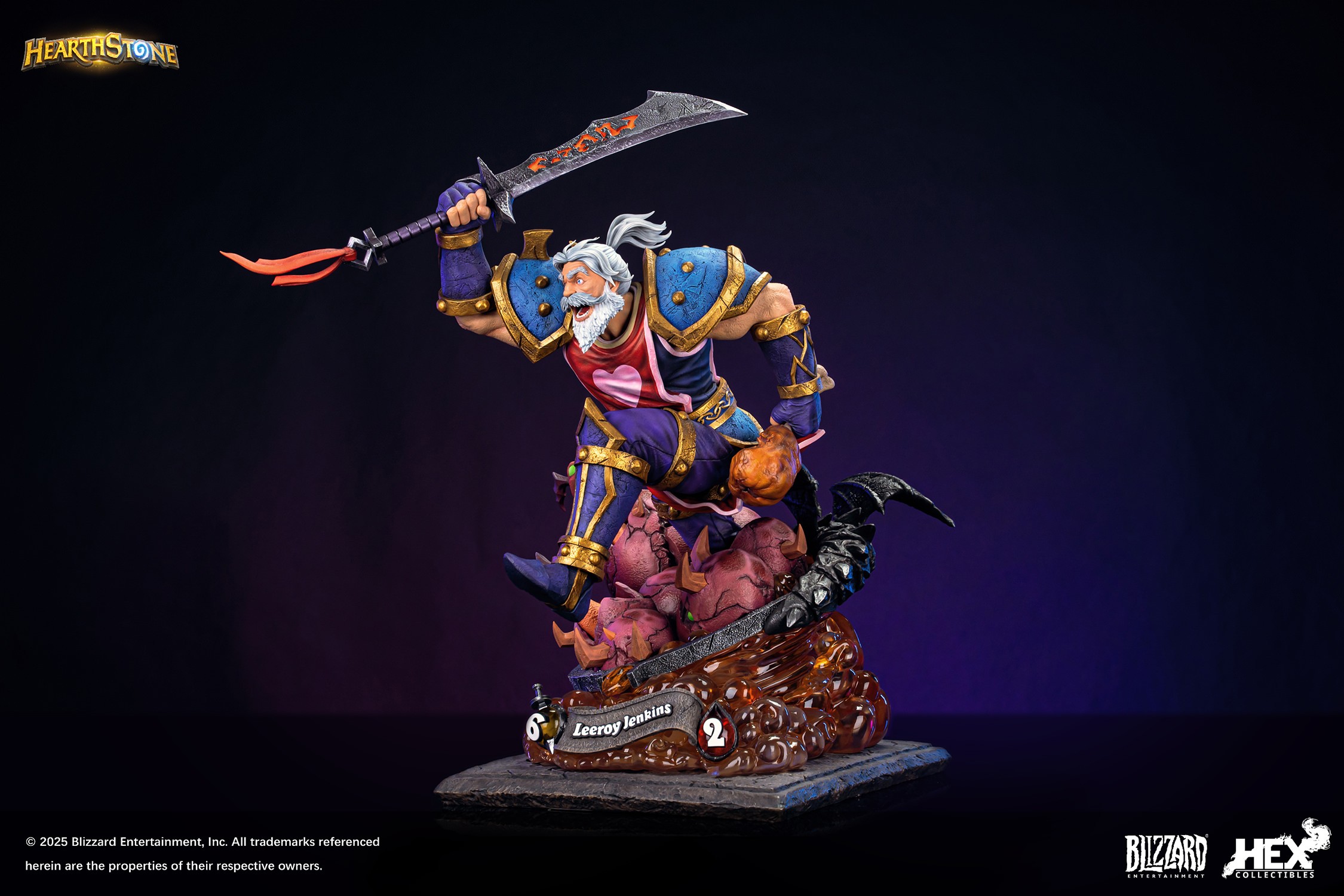Warcraft Leeroy Jenkins Statues  (Prototype Shown) View 10