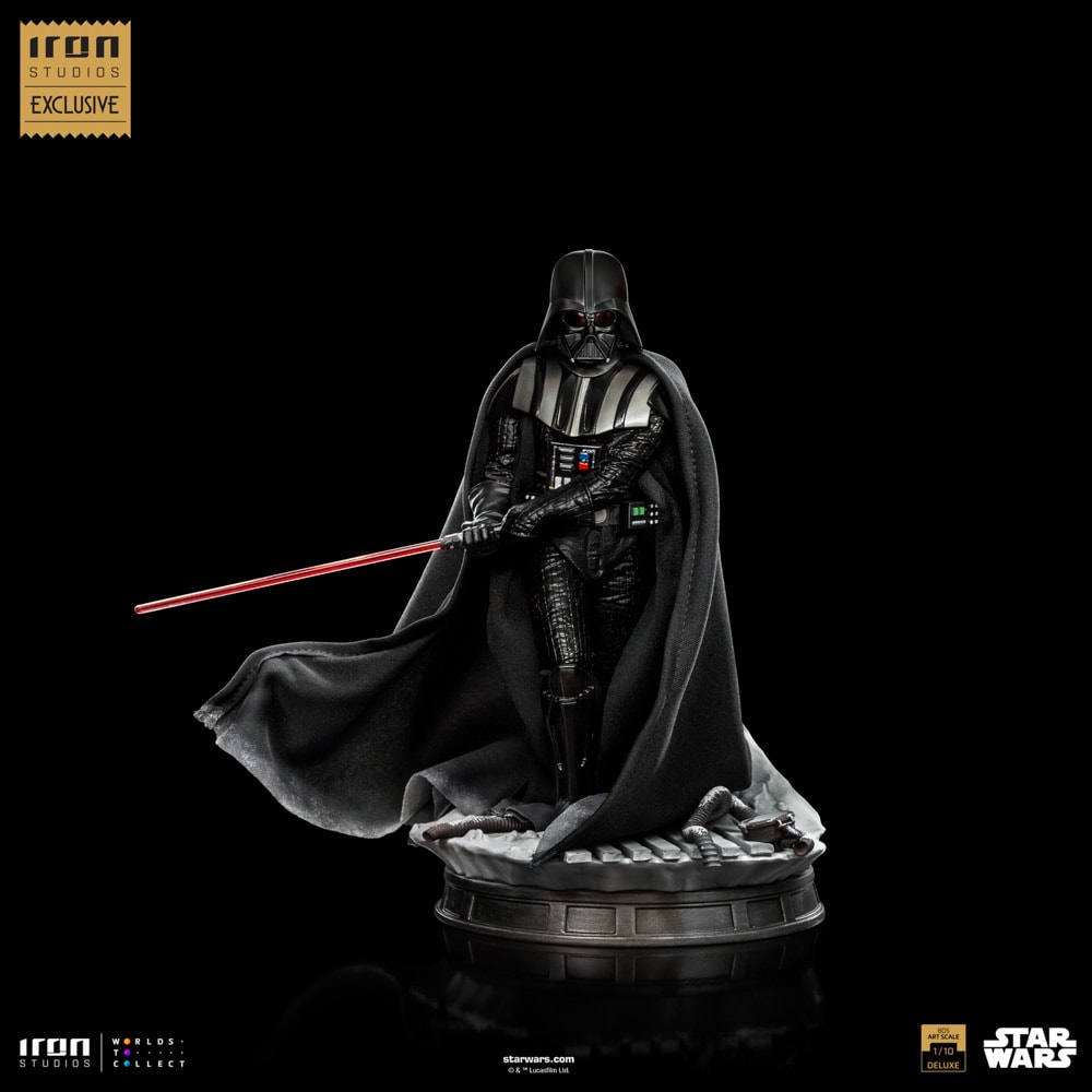 Darth Vader on Throne Deluxe 1:10 Art Scale Statue by Iron
