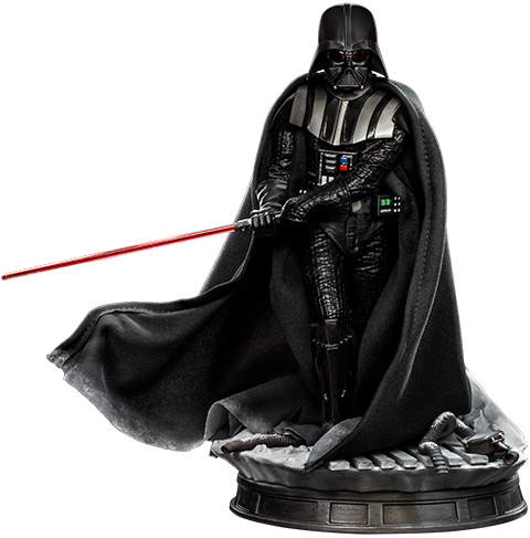Darth Vader on Throne Deluxe 1:10 Art Scale Statue by Iron