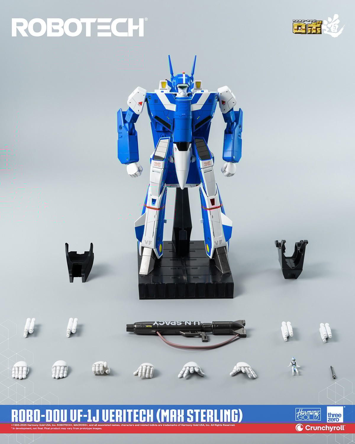 ROBO-DOU VF-1J Veritech (Max Sterling) Action Figure by