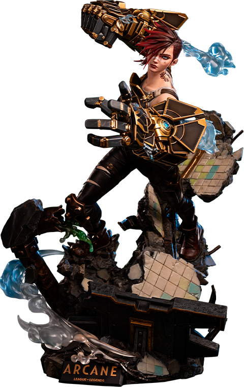 League of Legends Vi Quarter Scale Statue  (Prototype Shown) View 14