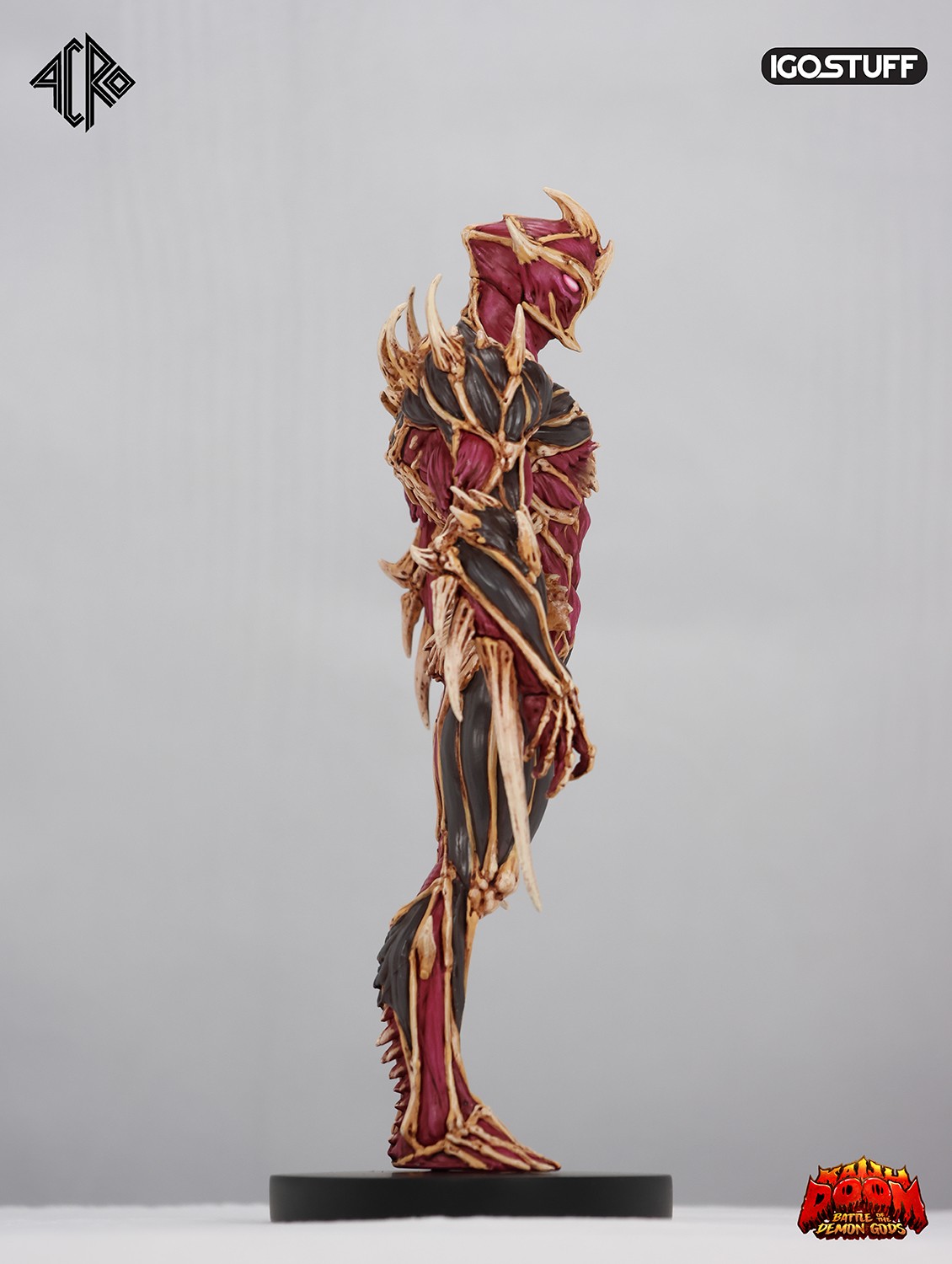 KAIJU DOOM Hero Demon Vinyl Statue  (Prototype Shown) View 13