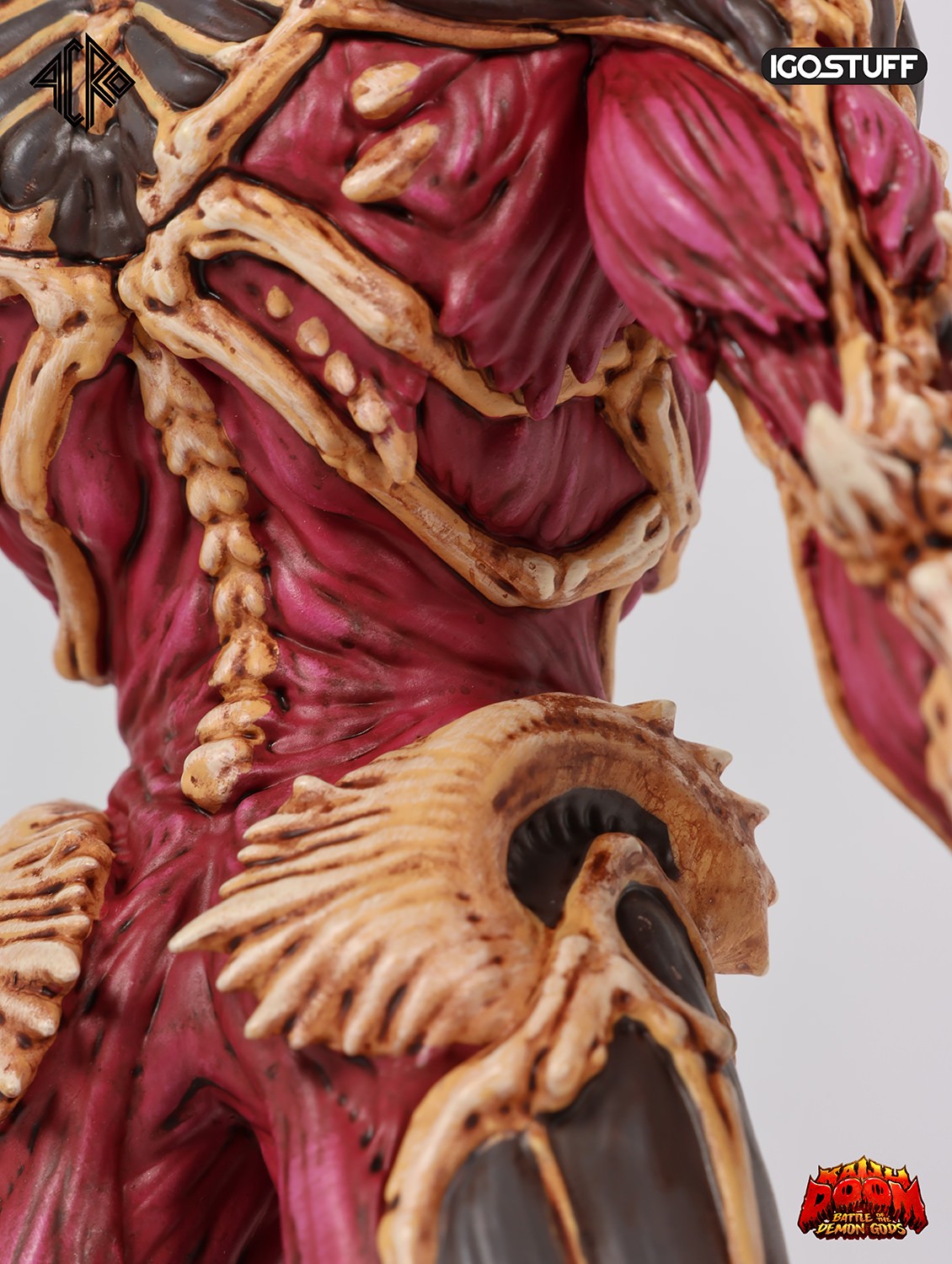 KAIJU DOOM Hero Demon Vinyl Statue  (Prototype Shown) View 18