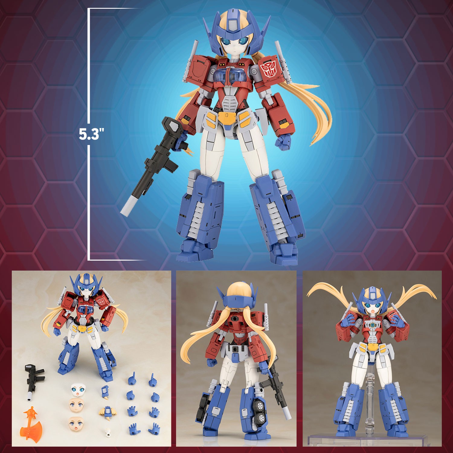 オプティマスプライム フミカネシマダバージョン Optimus Prime (Humikane Shimada Version) Model Kit by