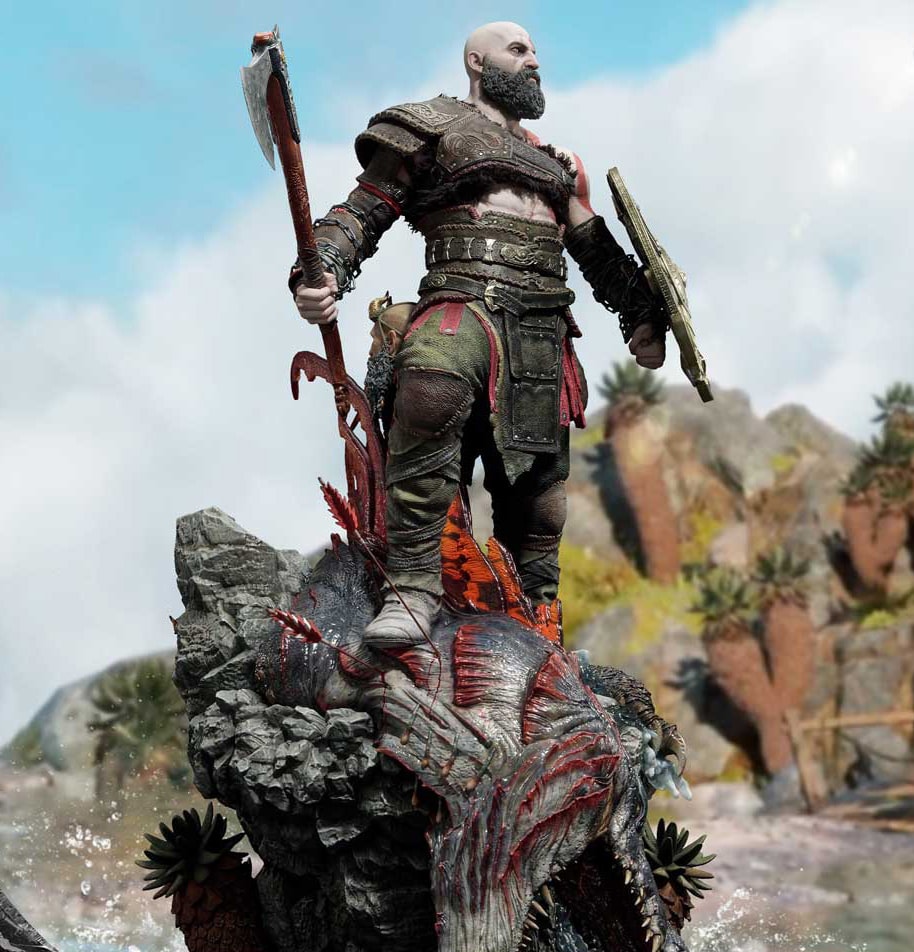 Kratos 1:3 Scale Statue by Prime 1 Studio | Sideshow Collectibles
