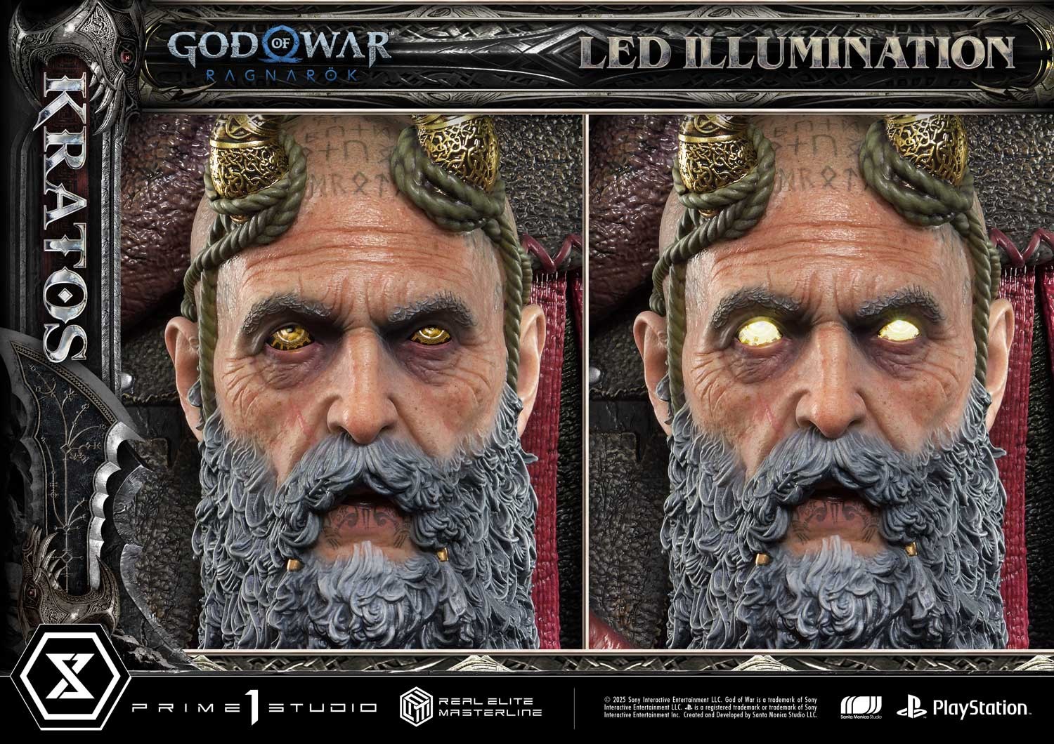 God of War Kratos 1:3 Scale Statue  (Prototype Shown) View 7