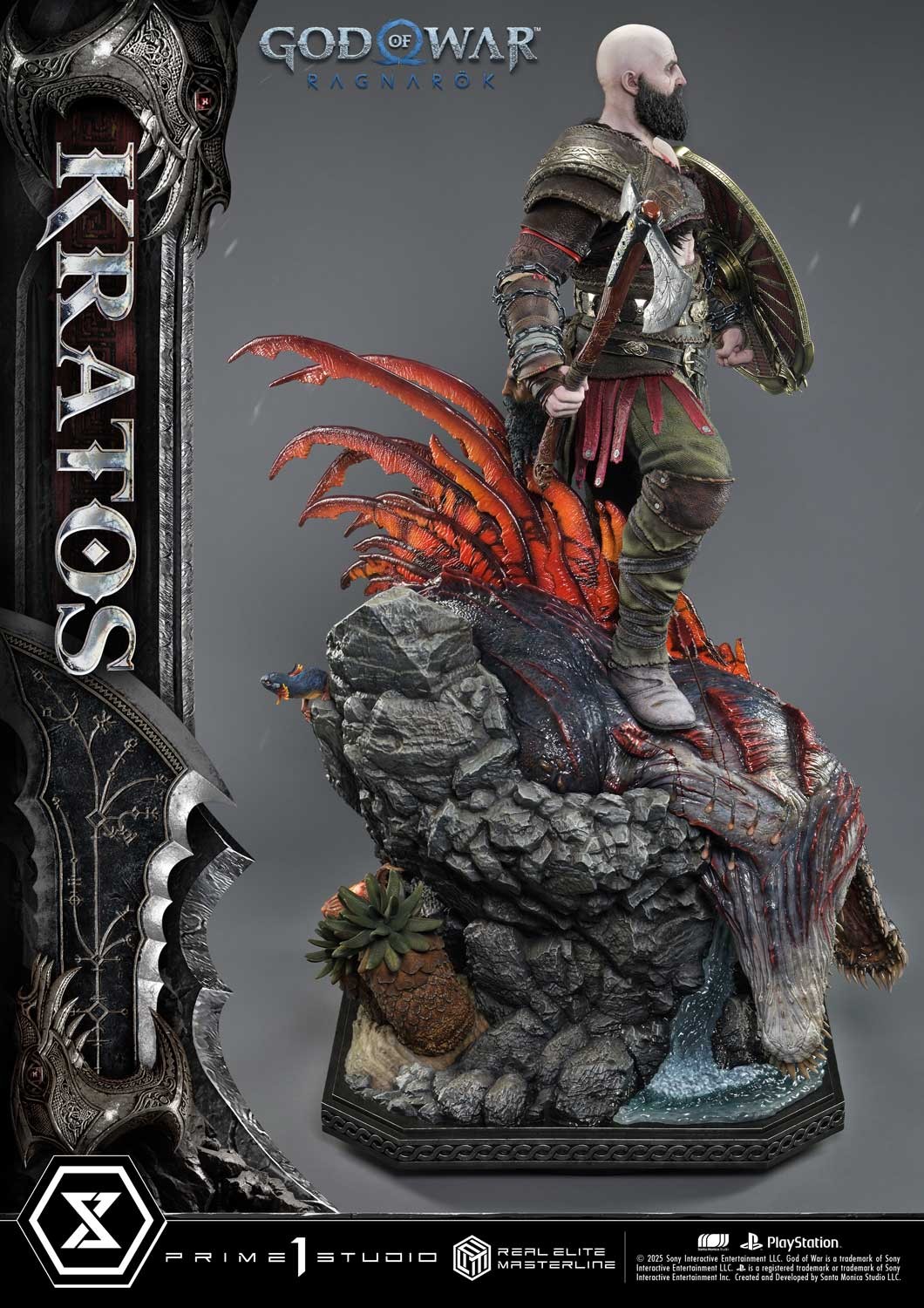 God of War Kratos 1:3 Scale Statue  (Prototype Shown) View 10