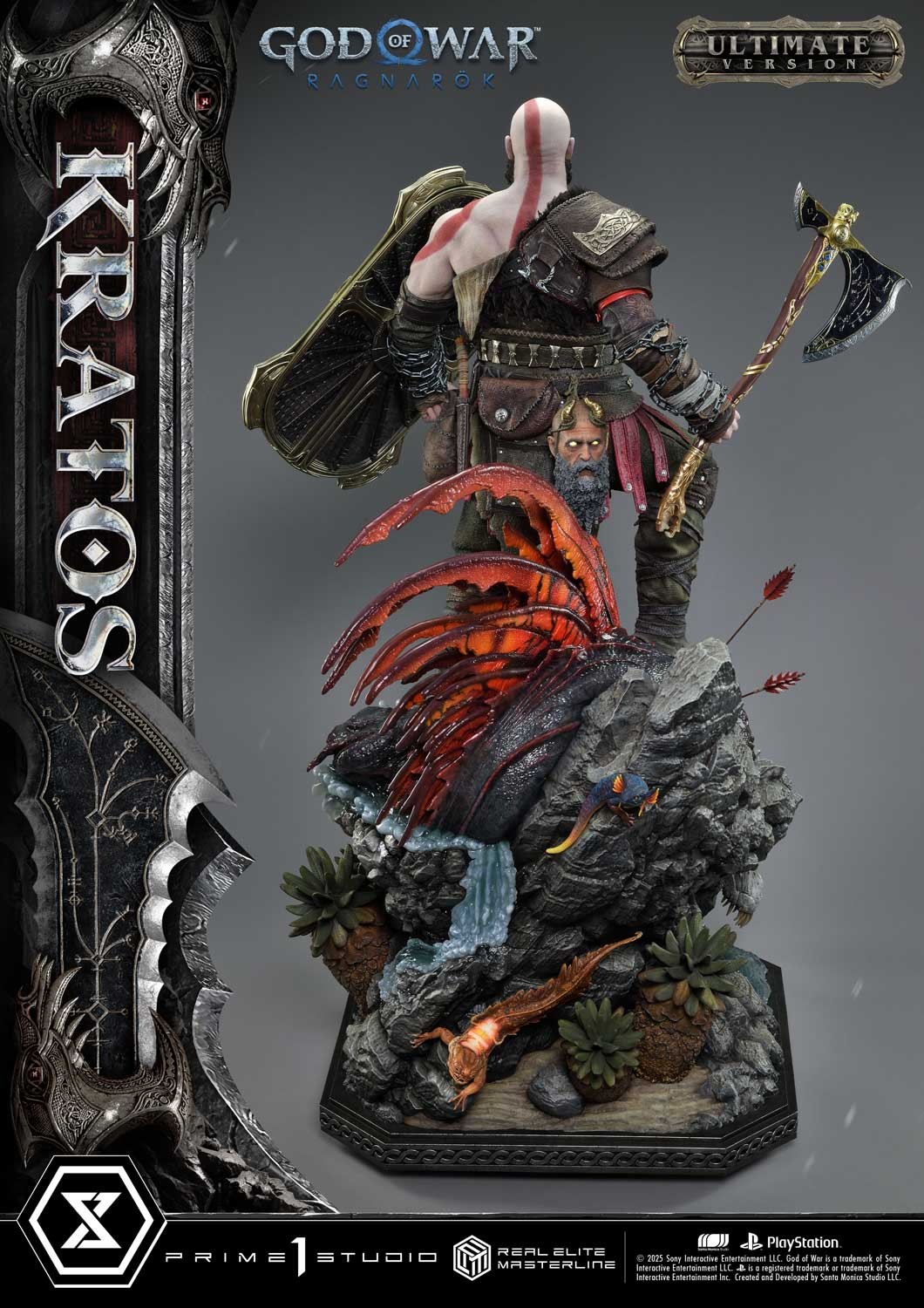 Kratos 1:3 Scale Statue by Prime 1 Studio | Sideshow