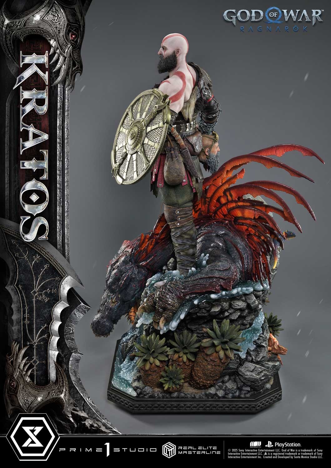 God of War Kratos (Ultimate Version) 1:3 Scale Statue  (Prototype Shown) View 15