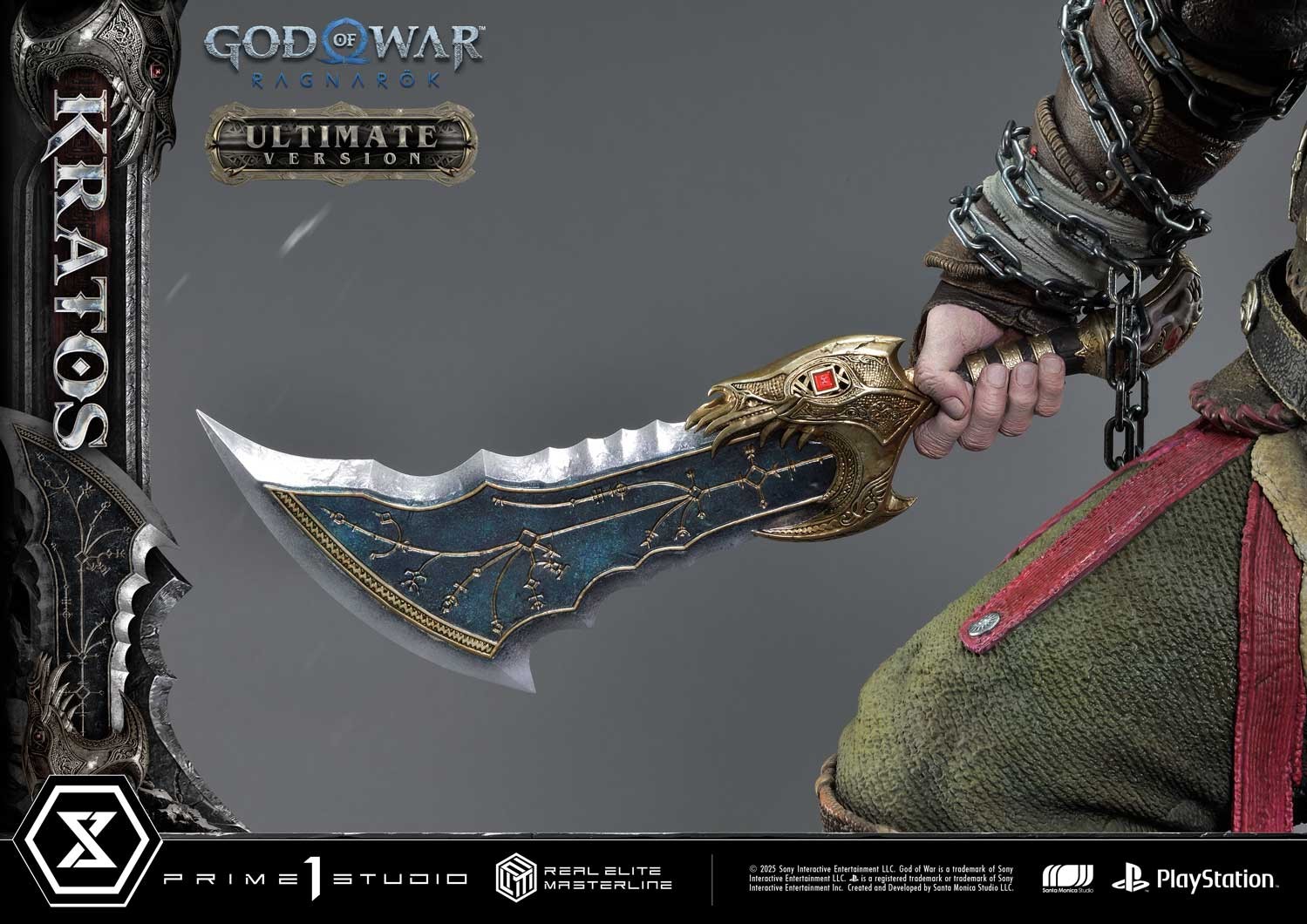 God of War Kratos (Ultimate Version) 1:3 Scale Statue  (Prototype Shown) View 20