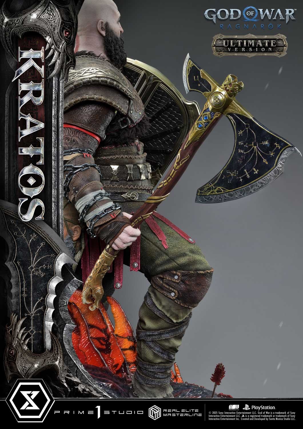 God of War Kratos (Ultimate Version) 1:3 Scale Statue  (Prototype Shown) View 21