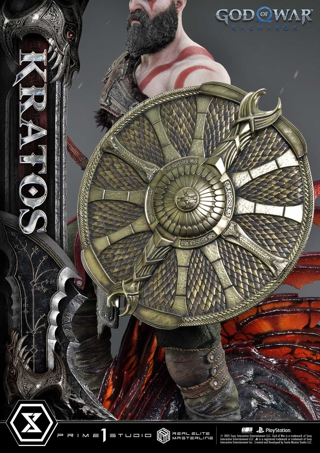 God of War Kratos (Ultimate Version) 1:3 Scale Statue  (Prototype Shown) View 24