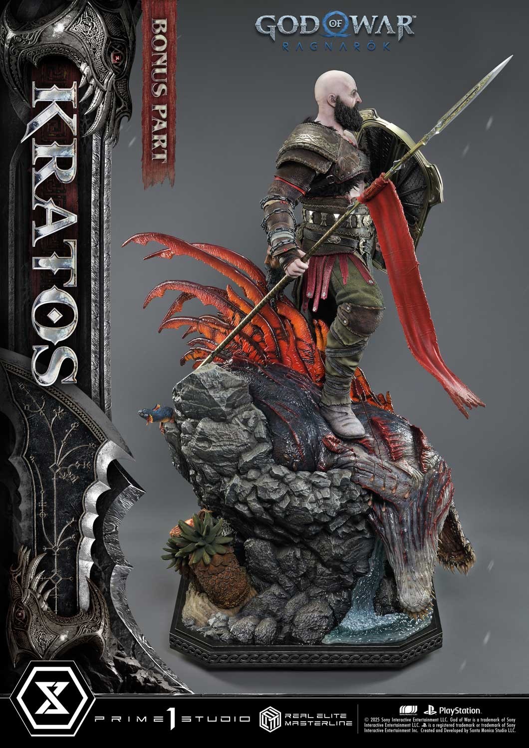 God of War Kratos (Ultimate Bonus Version) 1:3 Scale Statue  (Prototype Shown) View 8