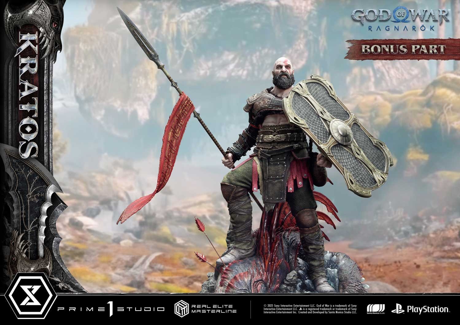 God of War Kratos (Ultimate Bonus Version) 1:3 Scale Statue  (Prototype Shown) View 10