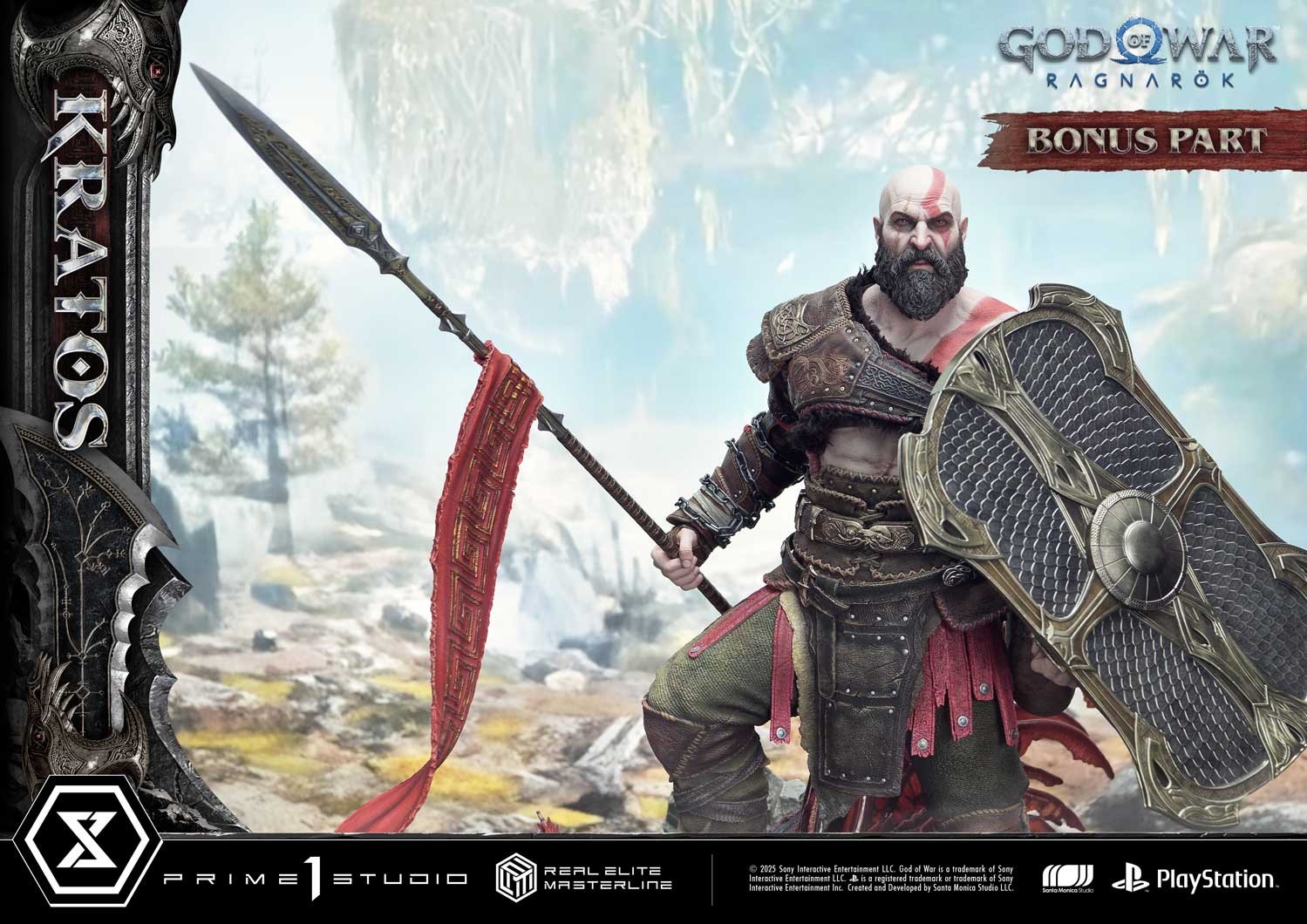 God of War Kratos (Ultimate Bonus Version) 1:3 Scale Statue  (Prototype Shown) View 11