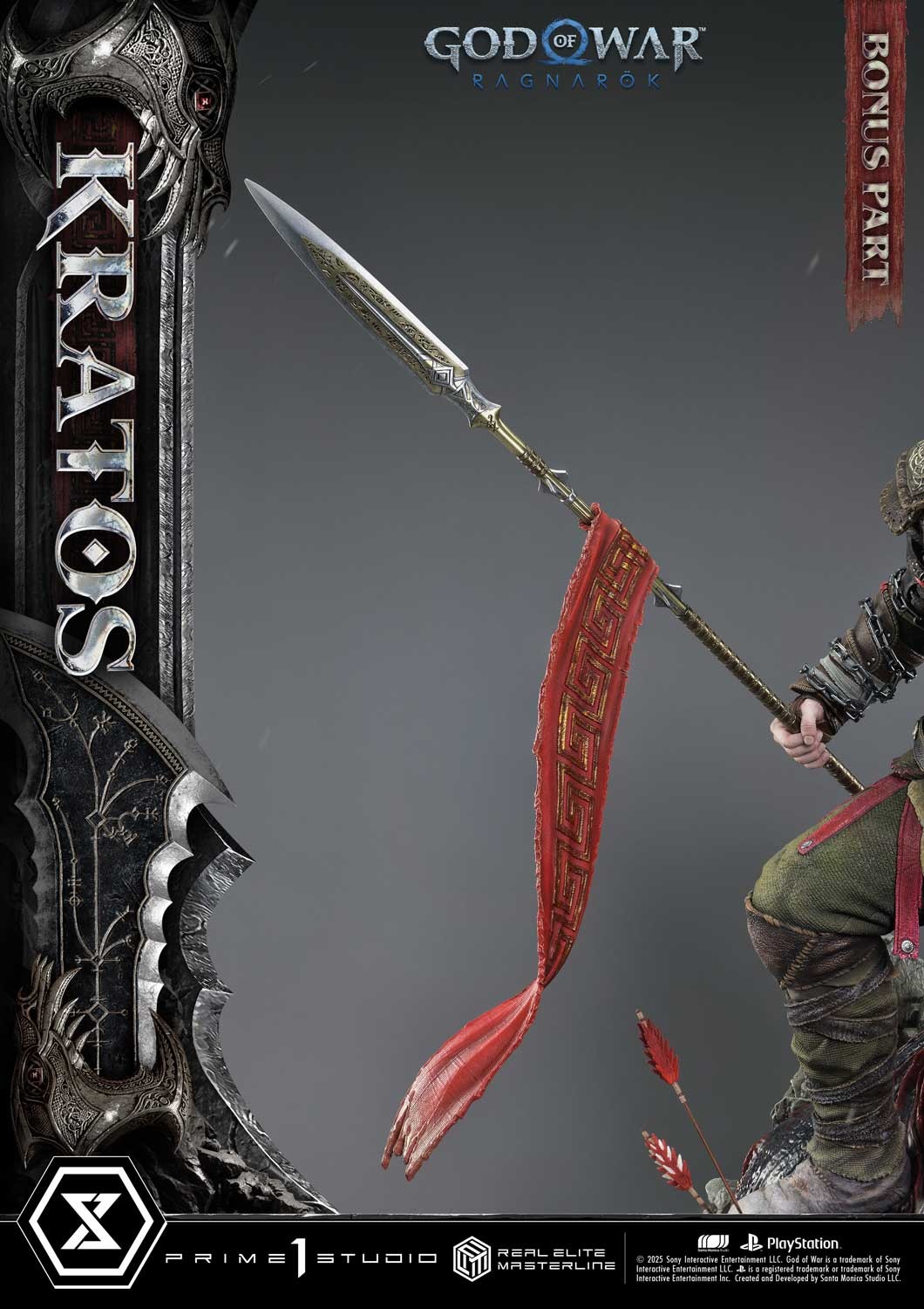 God of War Kratos (Ultimate Bonus Version) 1:3 Scale Statue  (Prototype Shown) View 14