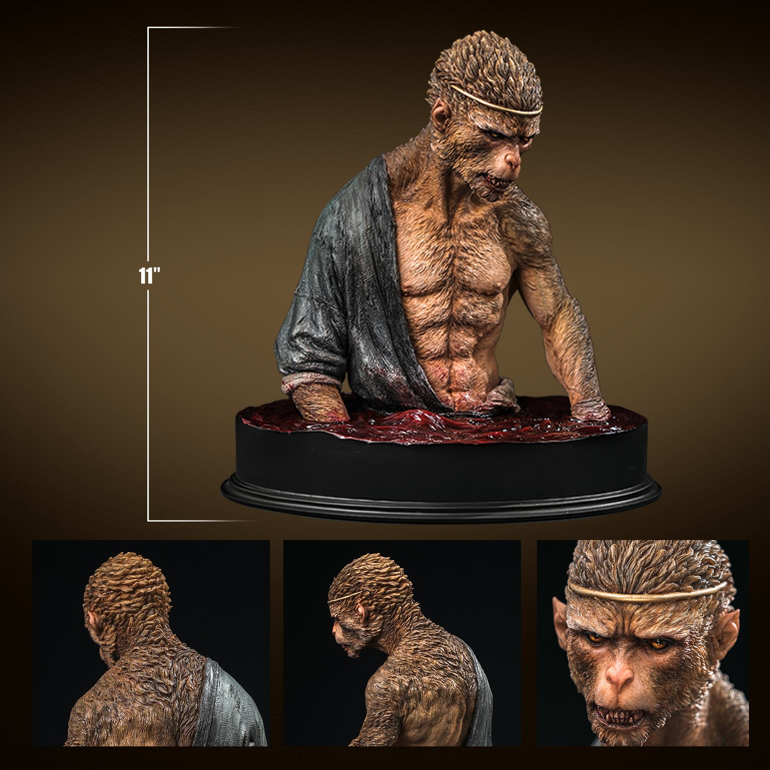 Manas SUM The Blood Rain (Original Version) Statues  (Prototype Shown) View 2