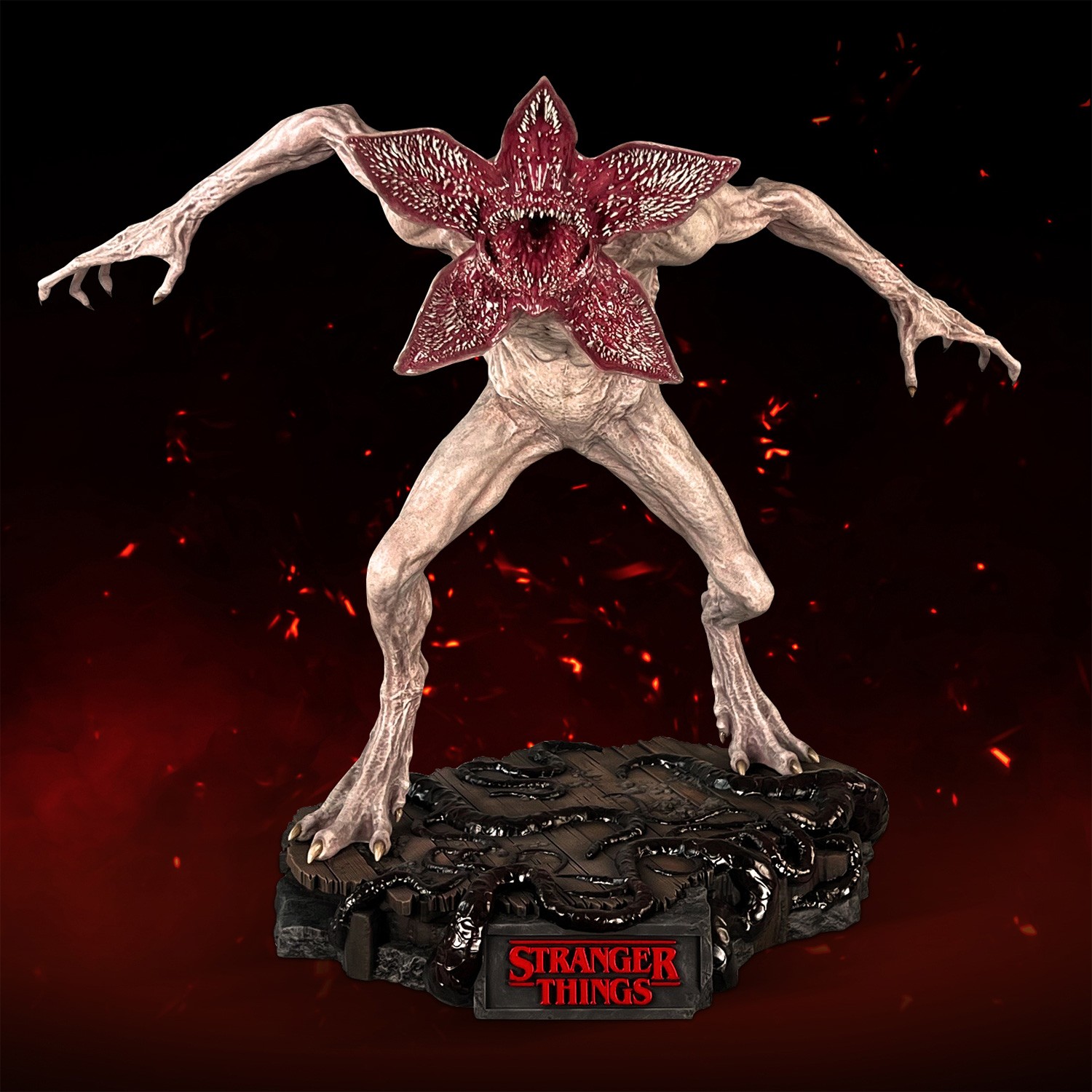 Stranger Things Demogorgon Quarter Scale Statue  (Prototype Shown) View 1