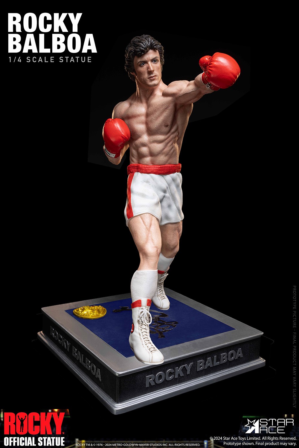 Rocky Rocky Balboa (Epic Fight) Statues  (Prototype Shown) View 9