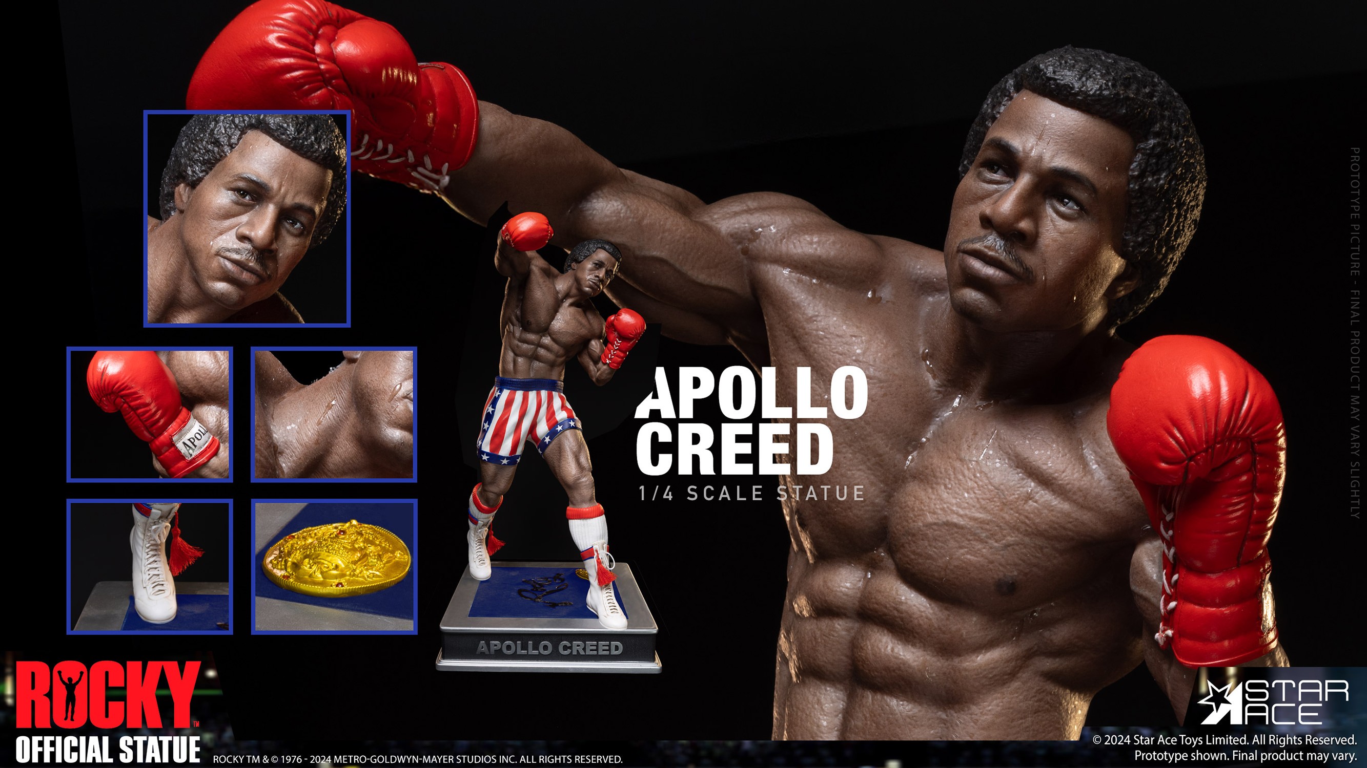Apollo Creed (Epic Fight) Statue by Star Ace Toys | Sideshow Collectibles