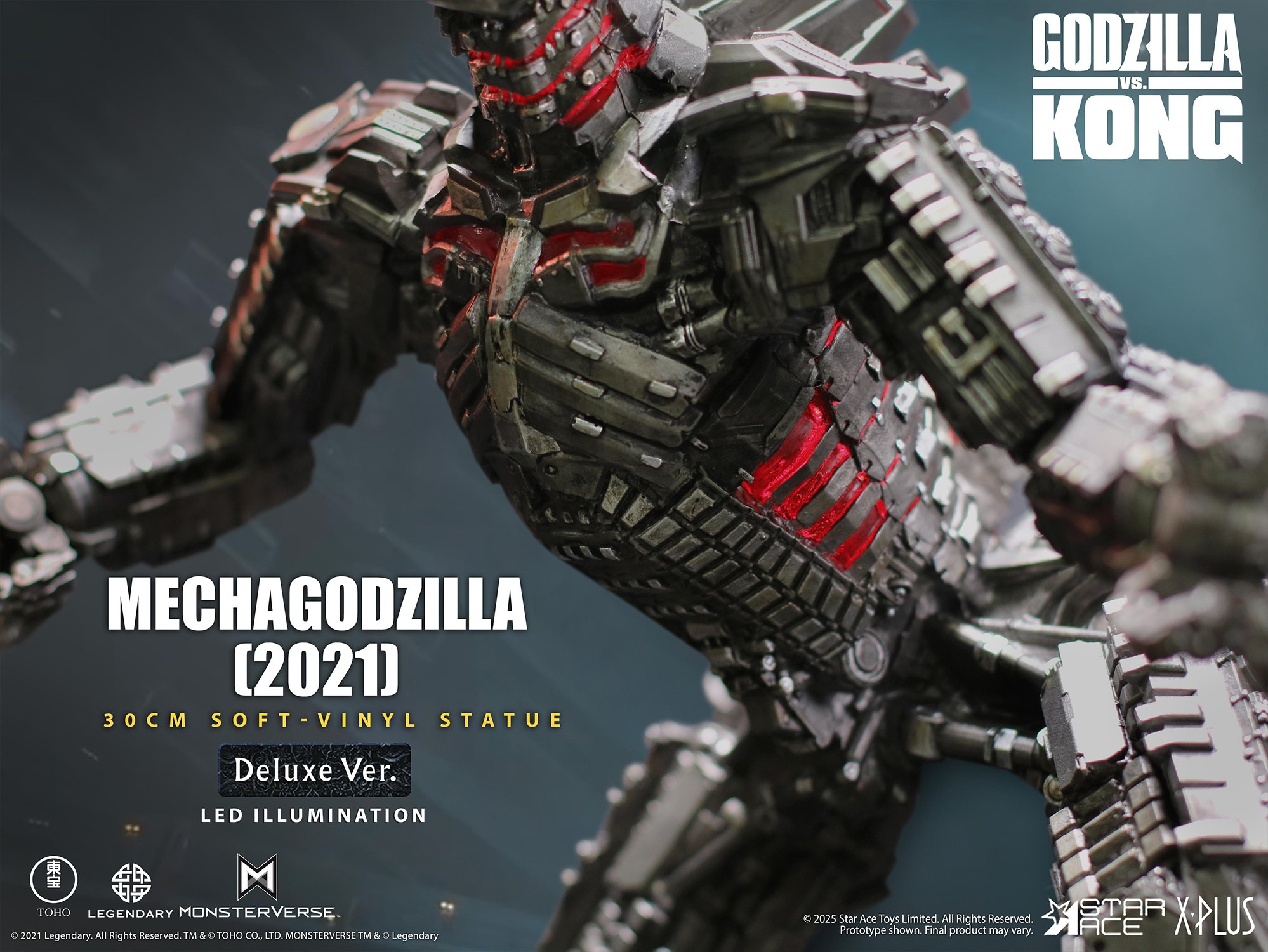 Godzilla Mechagodzilla (2021) Deluxe Statues  (Prototype Shown) View 6