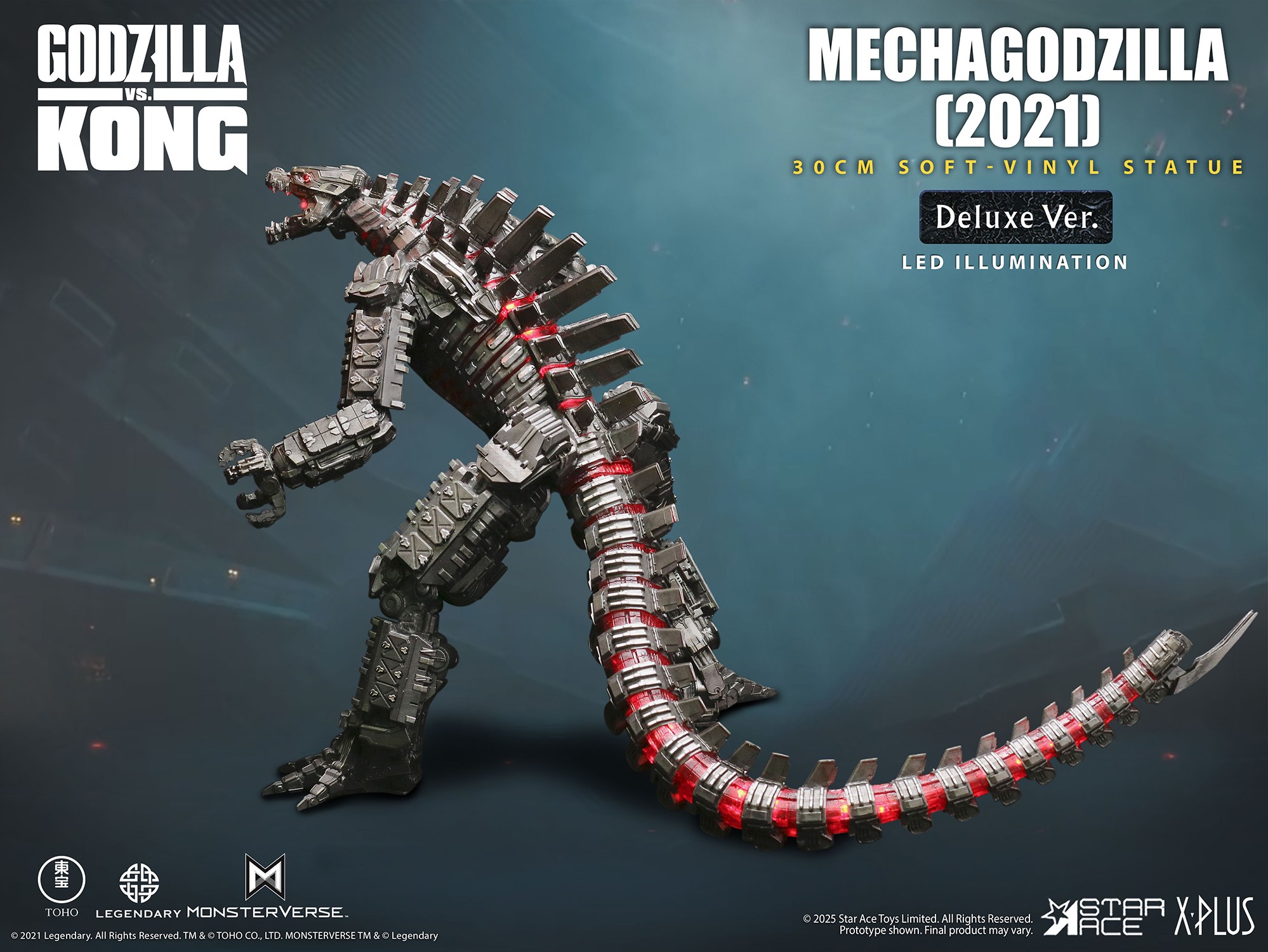 Godzilla Mechagodzilla (2021) Deluxe Statues  (Prototype Shown) View 10
