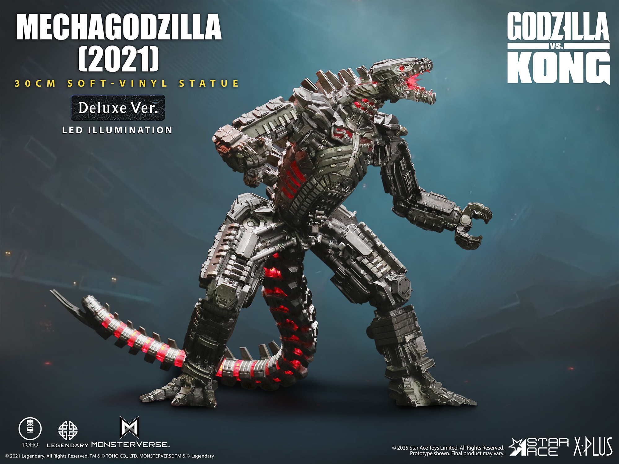 Godzilla Mechagodzilla (2021) Deluxe Statues  (Prototype Shown) View 13