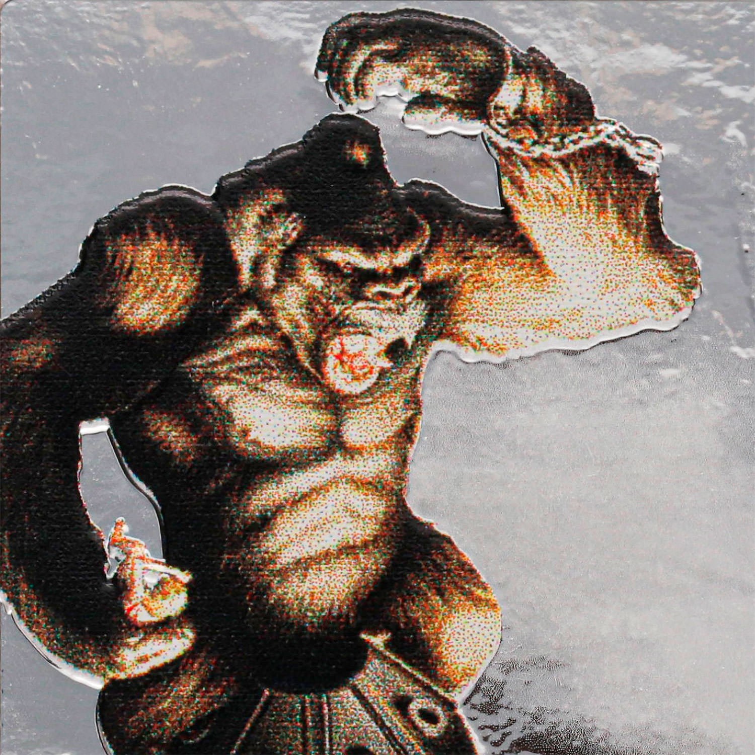 King Kong King Kong of Skull Island 5oz Silver Coin Silver Collectible  (Prototype Shown) View 5