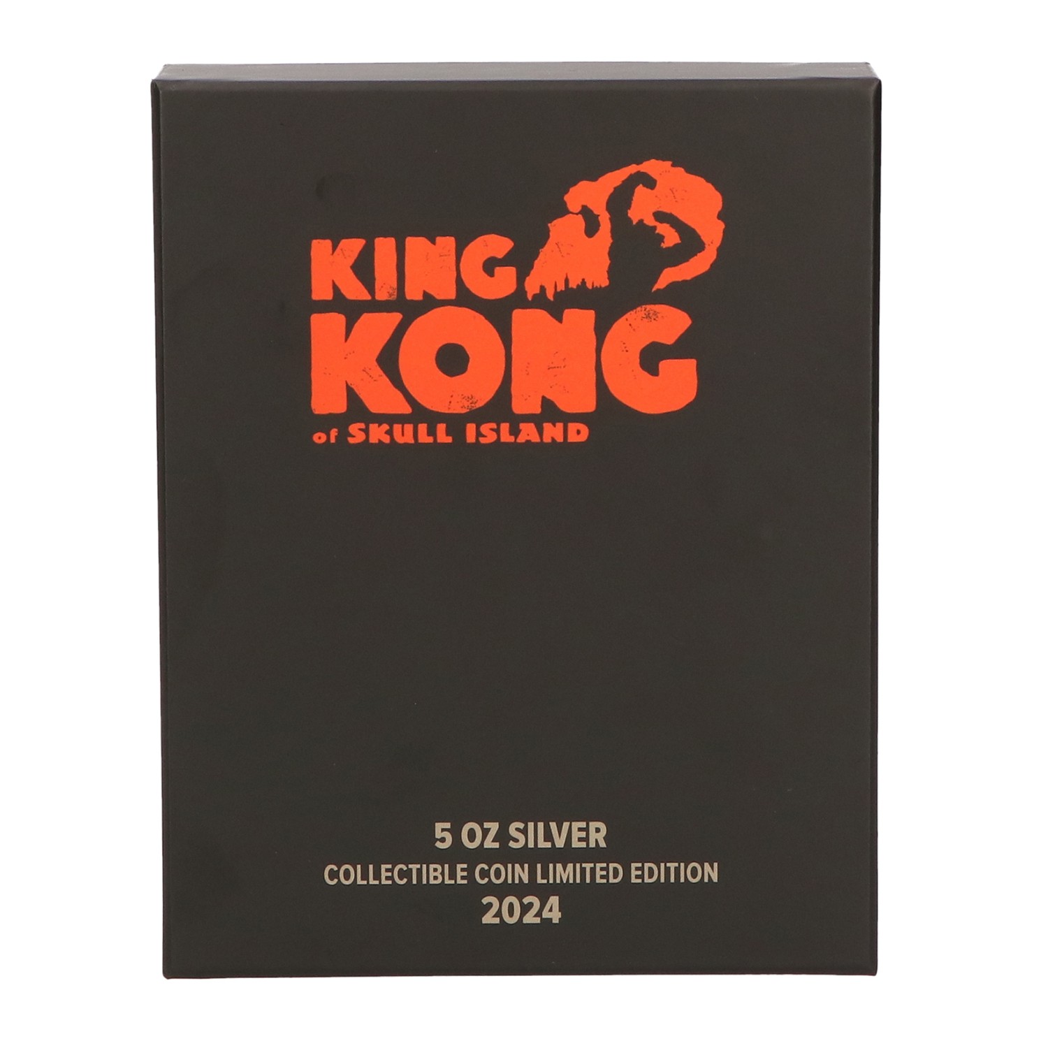 King Kong King Kong of Skull Island 5oz Silver Coin Silver Collectible  (Prototype Shown) View 4