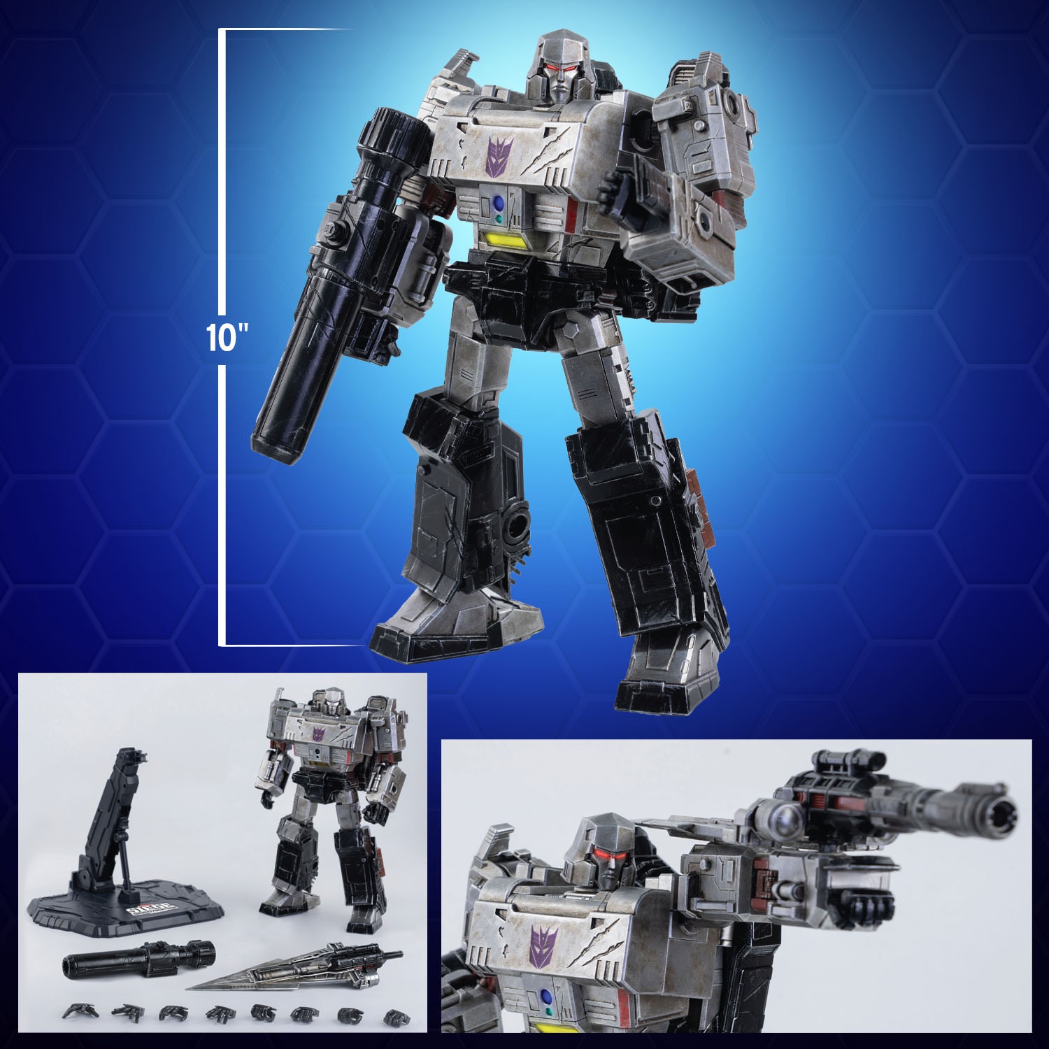 Transformers Megatron DLX Action Figure  (Prototype Shown) View 2