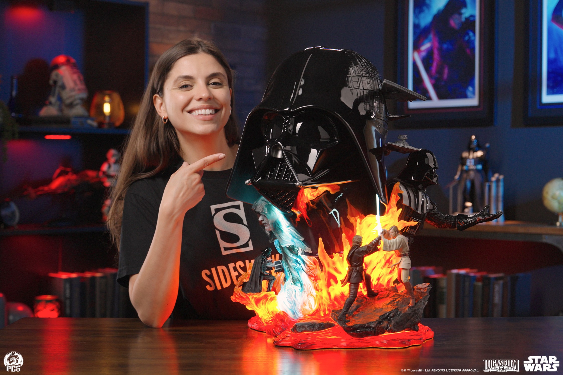 Star Wars Darth Vader Fine Art Bust  (Prototype Shown) View 1