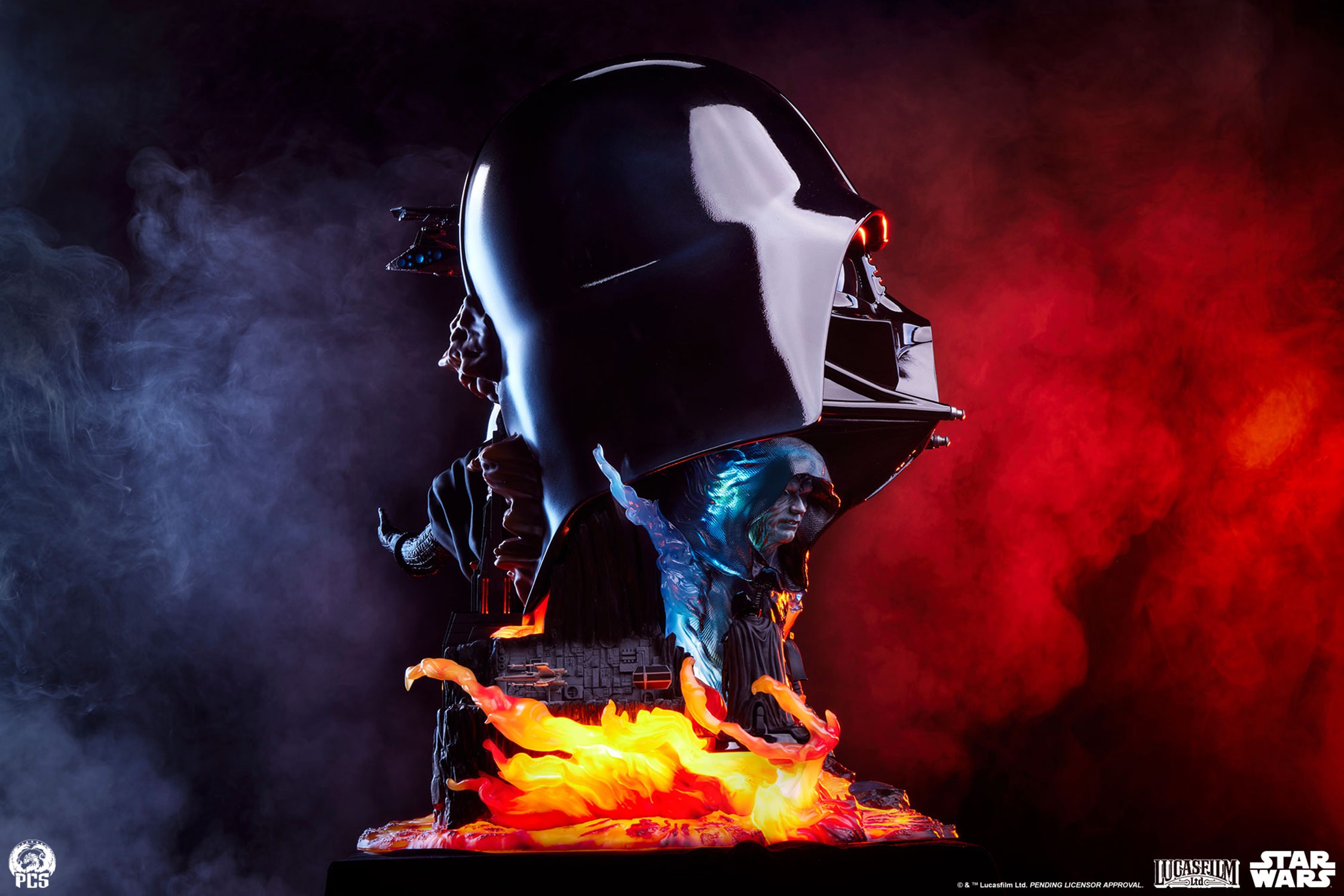 Star Wars Darth Vader Fine Art Bust  (Prototype Shown) View 5