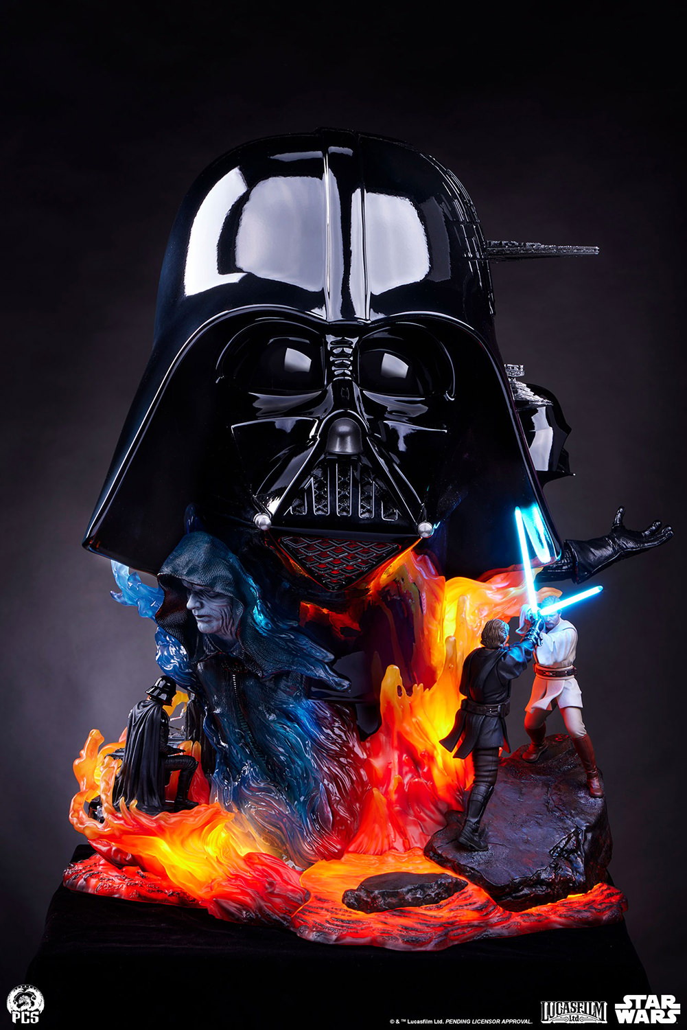 Star Wars Darth Vader Fine Art Bust  (Prototype Shown) View 7