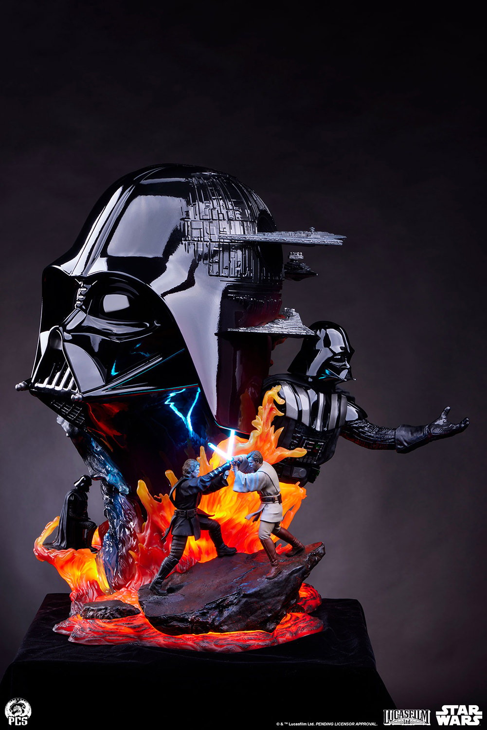 Star Wars Darth Vader Fine Art Bust  (Prototype Shown) View 8